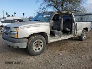 2005 Chevrolet Silverado 1500 Work Truck with VIN 1GCEC19X85Z117279, listed as a Copart auction lot 46422315 with 0 mi miles and Salvage Title. Bid and sale history available at carsss.com. Image 1.