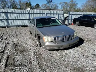 2003 Cadillac DeVille with VIN 1G6KD54YX3U169808, listed as a Copart auction lot 50146185 with 91,249 mi miles and Salvage Title. Bid and sale history available at carsss.com. Image 10.