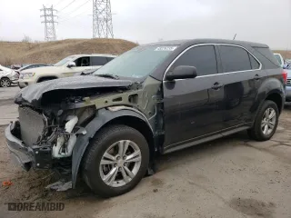 2016 Chevrolet Equinox LS with VIN 2GNFLEEK0G6222880, listed as a Copart auction lot 48226235 with 56,996 mi miles and Salvage Title. Bid and sale history available at carsss.com. Image 1.