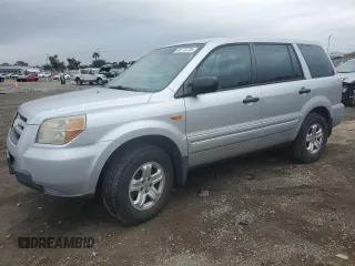 2007 Honda Pilot LX with VIN 5FNYF28107B011151, listed as a Copart auction lot 48773735 with 151,170 mi miles and Salvage Title. Bid and sale history available at carsss.com. Image 1.