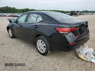 2024 Nissan Sentra S with VIN 3N1AB8BV9RY357625, listed as a Copart auction lot 59694214 with 370 mi miles and Salvage Title. Bid and sale history available at carsss.com. Image 2.