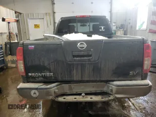 2012 Nissan Frontier SV with VIN 1N6AD0CU7CC480206, listed as a Copart auction lot 46458685 with 126,523 mi miles and Salvage title. Bid and sale history available at DreamBid. Image 6.