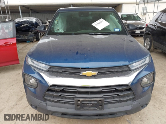 2021 Chevrolet TrailBlazer LS with VIN KL79MMS23MB019781, listed as a IAAI auction lot 41702090 with 65,175 mi miles. Bid and sale history available at carsss.com. Image 12.