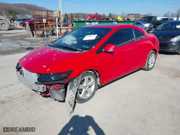 2008 Honda Civic Cpe EX-L with VIN 2HGFG129X8H556882, listed as a IAAI auction lot 41685539 with 178,004 mi miles. Bid and sale history available at carsss.com. Image 18.