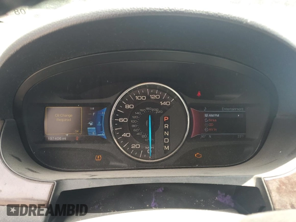 2011 Ford Edge Limited with VIN 2FMDK3KC8BBA82349, listed as a Copart auction lot 61147665 with 197,406 mi miles and Salvage title. Bid and sale history available at DreamBid. Image 9.