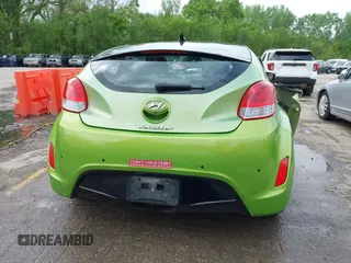 2012 Hyundai Veloster w/Gray Int with VIN KMHTC6AD6CU082432, listed as a IAAI auction lot 42121082 with 153,487 mi miles and . Bid and sale history available at DreamBid. Image 16.