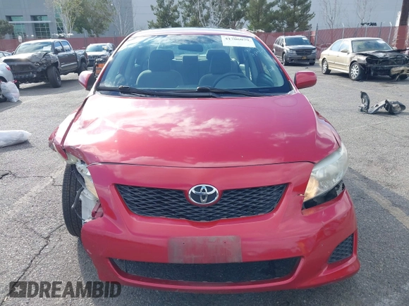2009 Toyota Corolla with VIN 1NXBU40E89Z128777, listed as a IAAI auction lot 41706079 with 123,184 mi miles. Bid and sale history available at carsss.com. Image 6.