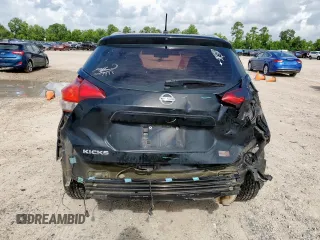 2018 Nissan Kicks S with VIN 3N1CP5CU0JL535244, listed as a Copart auction lot 63816985 with 129,271 mi miles and Salvage title. Bid and sale history available at DreamBid. Image 6.
