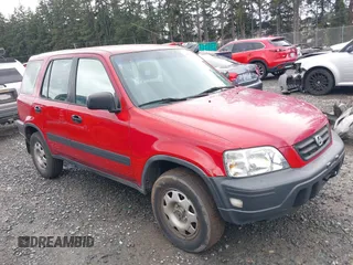 1998 Honda CR-V LX with VIN JHLRD1849WC034392, listed as a IAAI auction lot 41710053 with 126,120 mi miles. Bid and sale history available at carsss.com. Image 1.
