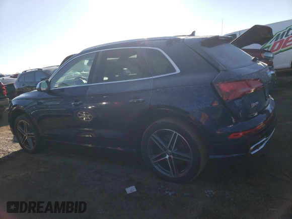 2019 Audi SQ5 Premium Plus with VIN WA1B4AFY0K2044162, listed as a Copart auction lot 80022503 with 11,309 mi miles and . Bid and sale history available at DreamBid. Image 2.