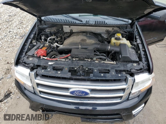 2017 Ford Expedition EL XLT with VIN 1FMJK1JT1HEA63812, listed as a Copart auction lot 52392425 with 130,456 mi miles and Clean Title. Bid and sale history available at carsss.com. Image 12.