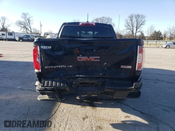 2020 GMC Canyon 4WD All Terrain w/Cloth with VIN 1GTG6FENXL1153908, listed as a Copart auction lot 48123595 with 82,835 mi miles and Salvage Title. Bid and sale history available at carsss.com. Image 6.