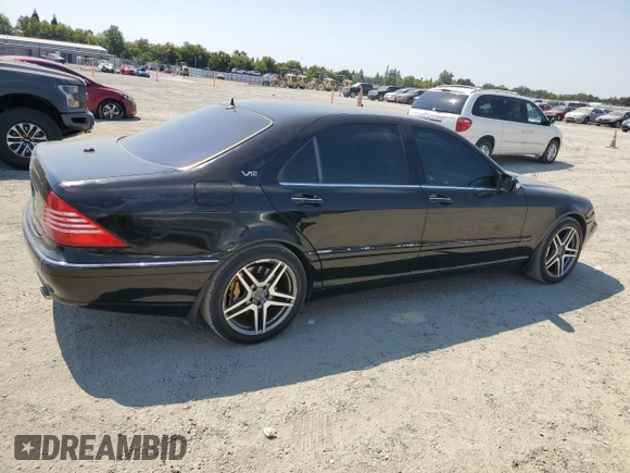 2006 Mercedes-Benz S with VIN WDBNG76J26A466072, listed as a Copart auction lot 64801735 with 83,943 mi miles and Clean title. Bid and sale history available at DreamBid. Image 3.