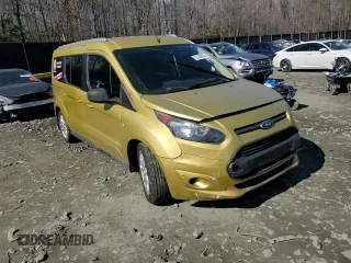 2015 Ford Transit Connect XLT with VIN NM0GS9F76F1195913, listed as a Copart auction lot 47430625 with 159,882 mi miles and Salvage title. Bid and sale history available at DreamBid. Image 12.