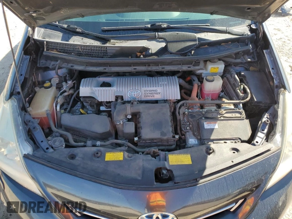 2014 Toyota Prius Two with VIN JTDZN3EUXE3327405, listed as a Copart auction lot 46479455 with 159,328 mi miles and Salvage Title. Bid and sale history available at DreamBid. Image 12.