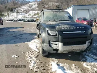 2022 Land Rover Defender S with VIN SALEJ7RX9N2079507, listed as a Copart auction lot 88658025 with 26,381 mi miles and Salvage title. Bid and sale history available at DreamBid. Image 11.