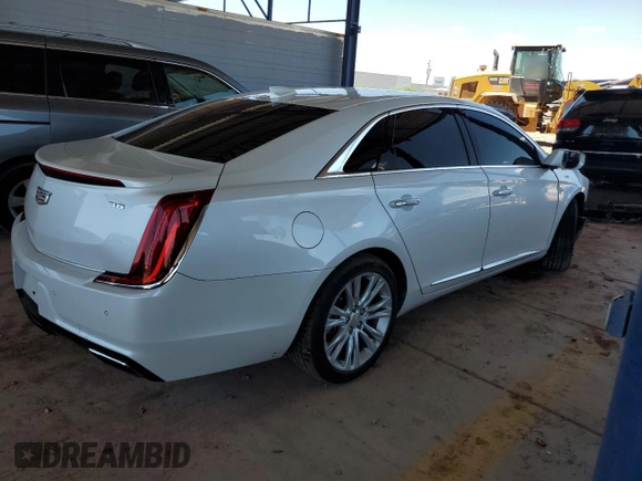 2019 Cadillac XTS Luxury with VIN 2G61M5S38K9102459, listed as a Copart auction lot 60025945 with 75,028 mi miles and Salvage title. Bid and sale history available at DreamBid. Image 3.