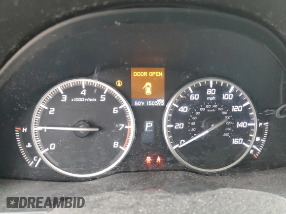 2016 Acura RDX Technology with VIN 5J8TB3H5XGL006276, listed as a Copart auction lot 48681225 with 150,393 mi miles and Salvage Title. Bid and sale history available at DreamBid. Image 9.