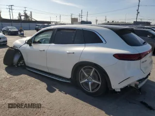 2023 Mercedes-Benz EQS 580 z VIN 4JGDM4EB1PA027036, wystawiony jako Copart lot #43397845 z przebiegiem 12 370 mil mil oraz Szkoda całkowita • Salvage title. Historia ofert i sprzedaży dostępna na DreamBid. Obrazek 2.