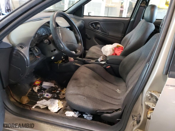 2002 Chevrolet Cavalier with VIN 1G1JC524627397211, listed as a Copart auction lot 62951303 with 0 mi miles and Salvage Title. Bid and sale history available at carsss.com. Image 7.