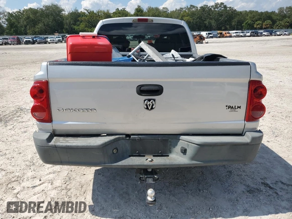2006 Dodge Dakota ST with VIN 1D7HE28K86S664670, listed as a Copart auction lot 73632344 with 193,859 mi miles and Salvage Title. Bid and sale history available at carsss.com. Image 6.