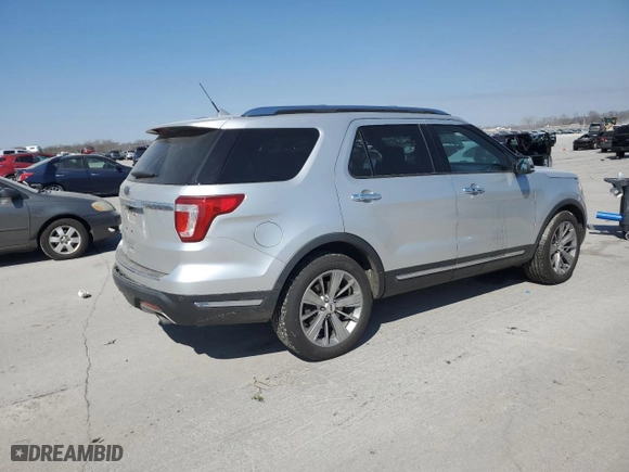 2018 Ford Explorer Limited with VIN 1FM5K7F84JGB13430, listed as a Copart auction lot 47931845 with 156,426 mi miles and Salvage Title. Bid and sale history available at carsss.com. Image 3.