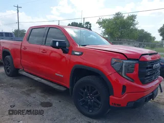 2023 GMC Sierra 1500 Elevation with VIN 3GTUUCE88PG156377, listed as a IAAI auction lot 42024326 with 55,305 mi miles and . Bid and sale history available at DreamBid. Image 1.