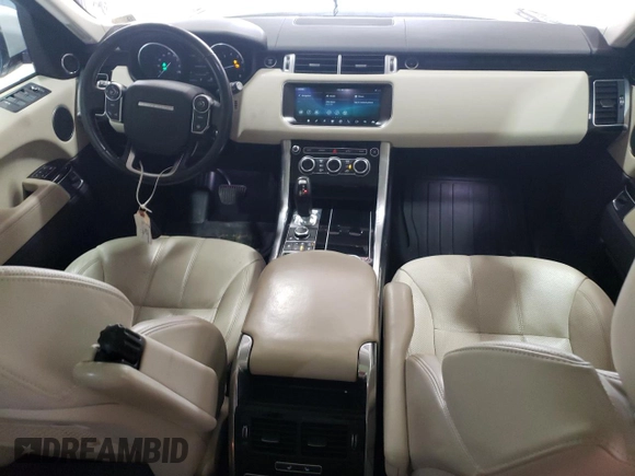 2017 Land Rover Range Rover Sport HSE with VIN SALWR2FV3HA680991, listed as a Copart auction lot 48377985 with 73,374 mi miles and Salvage Title. Bid and sale history available at carsss.com. Image 8.