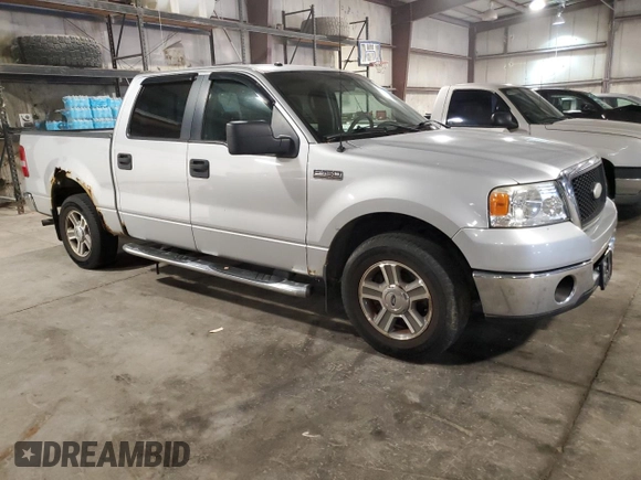 2008 Ford F-150 XLT with VIN 1FTPW12V28FB77007, listed as a Copart auction lot 63075875 with 193,461 mi miles and Clean title. Bid and sale history available at DreamBid. Image 4.