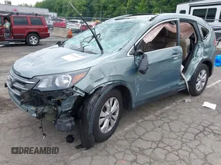 2012 Honda CR-V EX-L with VIN 2HKRM4H78CH601054, listed as a IAAI auction lot 42444157 with 113,491 mi miles and . Bid and sale history available at DreamBid. Image 2.