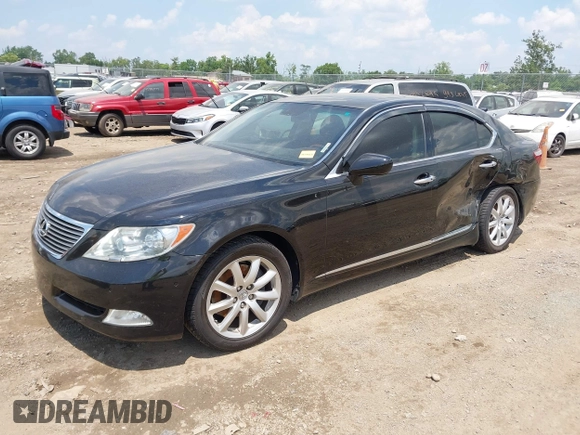 2007 Lexus LS 460 with VIN JTHBL46F575049161, listed as a IAAI auction lot 42618220 with 120,106 mi miles and . Bid and sale history available at DreamBid. Image 17.