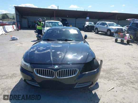 2011 BMW Z4 sDrive35i with VIN WBALM7C58BE383710, listed as a IAAI auction lot 41953452 with 102,510 mi miles. Bid and sale history available at carsss.com. Image 12.
