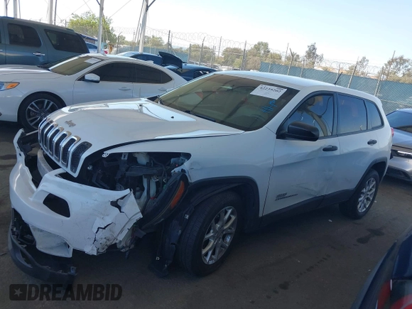 2015 Jeep Cherokee Sport z VIN 1C4PJLAB7FW566286, wystawiony jako IAAI lot #42239202 z przebiegiem 117 761 mil mil oraz . Historia ofert i sprzedaży dostępna na DreamBid. Obrazek 14.