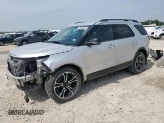 2013 Ford Explorer Sport z VIN 1FM5K8GTXDGB43240, wystawiony jako Copart lot #63340195 z przebiegiem 123 318 mil mil oraz Szkoda całkowita • Salvage title. Historia ofert i sprzedaży dostępna na DreamBid. Obrazek 1.