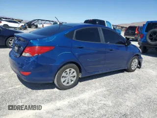 2015 Hyundai Accent GLS with VIN KMHCT4AE9FU907008, listed as a Copart auction lot 66345203 with 110,997 mi miles. Bid and sale history available at carsss.com. Image 3.