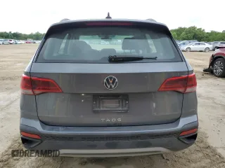 2024 Volkswagen Taos S с VIN 3VV5X7B27RM023005, выставлен на аукционе Copart как лот 57590955 с пробегом 42 147 миль миль и Чистый • Clean title. История ставок и продаж доступна на DreamBid. Изображение 6.