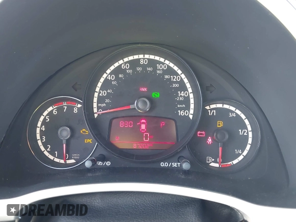 2013 Volkswagen Beetle 50s Edition with VIN 3VW5P7AT5DM829195, listed as a IAAI auction lot 42225948 with 87,202 mi miles and . Bid and sale history available at DreamBid. Image 7.