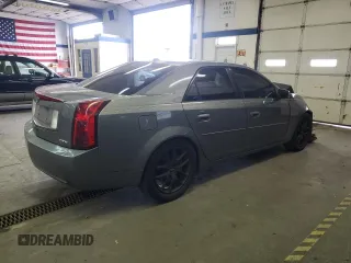 2006 Cadillac CTS with VIN 1G6DM57T160102180, listed as a Copart auction lot 46908735 with 163,335 mi miles and Salvage Title. Bid and sale history available at carsss.com. Image 3.