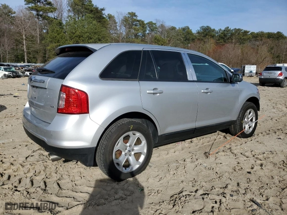 2013 Ford Edge SEL with VIN 2FMDK3JC8DBC68736, listed as a Copart auction lot 48136835 with 139,676 mi miles and Salvage Title. Bid and sale history available at carsss.com. Image 3.