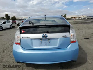 2012 Toyota Prius Plug-In with VIN JTDKN3DPXC3027664, listed as a Copart auction lot 72199924 with 80,520 mi miles and Salvage Title. Bid and sale history available at carsss.com. Image 6.