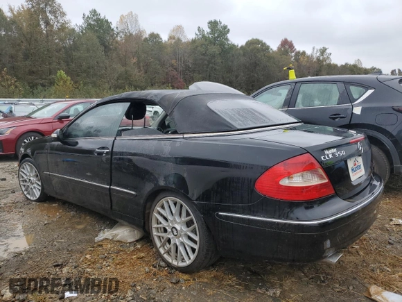 2009 Mercedes-Benz CLK 350 with VIN WDBTK56F19T108220, listed as a Copart auction lot 76782774 with Not Provided miles and Clean Title. Bid and sale history available at DreamBid. Image 2.
