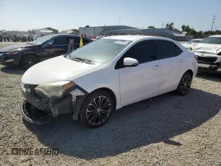 2014 Toyota Corolla L with VIN 5YFBURHE0EP161723, listed as a Copart auction lot 61870825 with 161,256 mi miles and Salvage title. Bid and sale history available at DreamBid. Image 1.