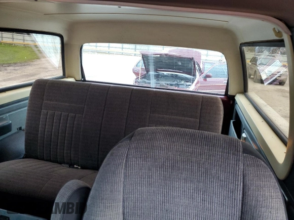 1990 Ford Bronco Custom with VIN 1FMEU15H2LLA70449, listed as a Copart auction lot 77953604 with 12,519 mi miles and Salvage Title. Bid and sale history available at DreamBid. Image 10.