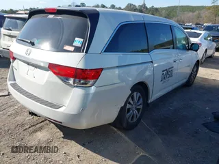 2015 Honda Odyssey EX-L z VIN 5FNRL5H61FB042899, wystawiony jako IAAI lot #41650811 z przebiegiem 162 228 mil mil oraz . Historia ofert i sprzedaży dostępna na DreamBid. Obrazek 4.
