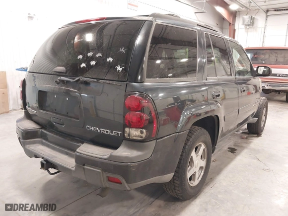 2004 Chevrolet TrailBlazer LS with VIN 1GNDT13S742420710, listed as a IAAI auction lot 41855491 with 209,315 mi miles. Bid and sale history available at carsss.com. Image 4.