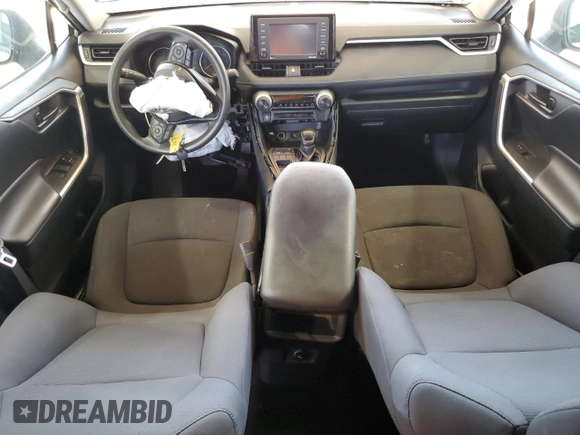 2020 Toyota RAV4 LE with VIN 2T3K1RFVXLC034798, listed as a Copart auction lot 59742644 with 42,011 mi miles and Clean Title. Bid and sale history available at DreamBid. Image 8.