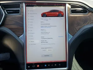 2017 Tesla Model S 100D with VIN 5YJSA1E24HF206828, listed as a Copart auction lot 66004605 with 94,874 mi miles and Salvage title. Bid and sale history available at DreamBid. Image 9.