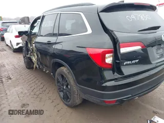 2021 Honda Pilot Special Edition with VIN 5FNYF6H23MB047850, listed as a IAAI auction lot 41565802 with Not Provided miles. Bid and sale history available at carsss.com. Image 3.