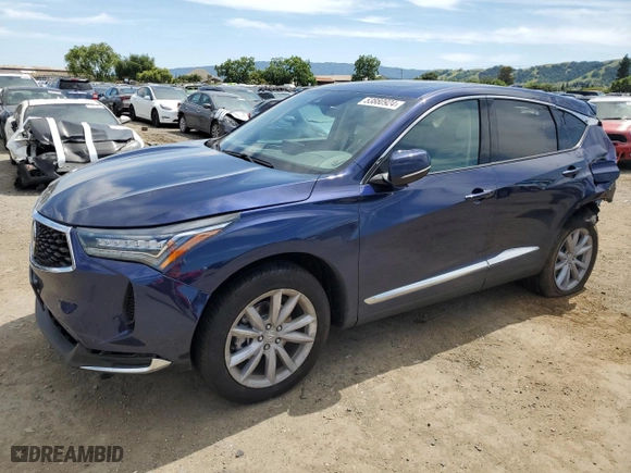 2024 Acura RDX with VIN 5J8TC2H32RL002909, listed as a Copart auction lot 53880924 with 3,940 mi miles and Salvage Title. Bid and sale history available at carsss.com. Image 1.