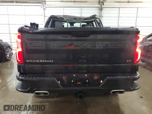 2022 Chevrolet Silverado 1500 LT Trail Boss with VIN 3GCUDFEL9NG599365, listed as a Copart auction lot 82362114 with 13,288 mi miles and Salvage Title. Bid and sale history available at DreamBid. Image 6.